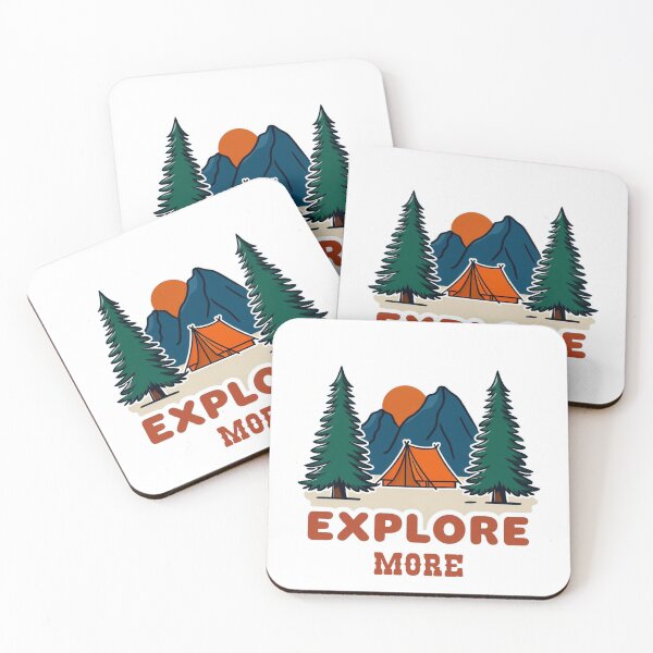 Item preview, Explore More, Camping designed and sold by R4pt0r007.