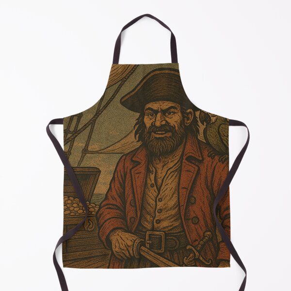 Item preview, The red pirate on the ship designed and sold by Mauswohn.