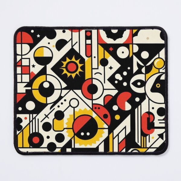 Item preview, "Bold Cubist Expression – Fernand Léger Inspired Art" designed and sold by TwoDotsStudio.
