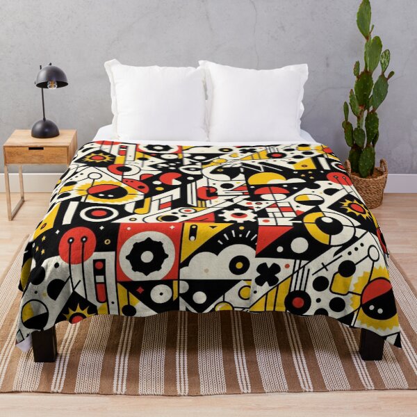 Item preview, "Bold Cubist Expression – Fernand Léger Inspired Art" designed and sold by TwoDotsStudio.