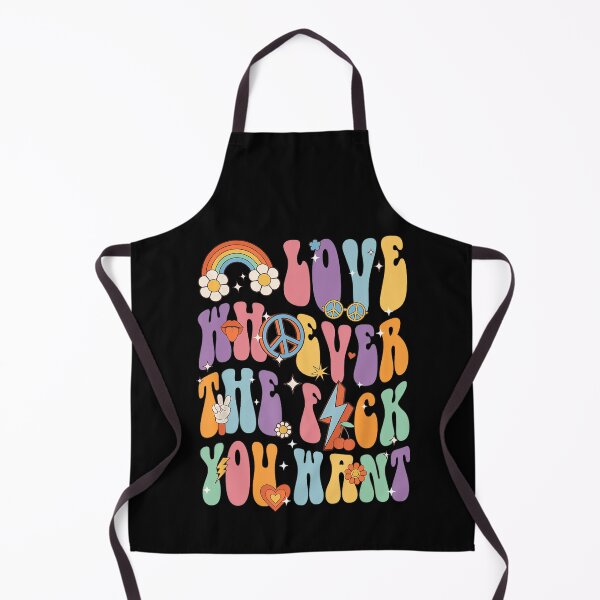 Item preview, Love Whoever The F You Want LGBTQ Rainbow Pride Cute Retro designed and sold by SpeedyPrints.