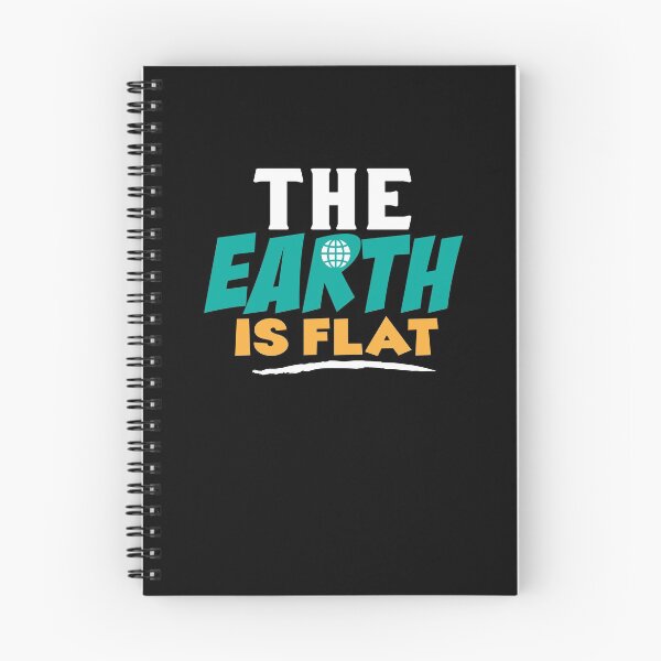 Item preview, The Earth is Flat Funny Flat Earthers Design designed and sold by SylviaSmiles.