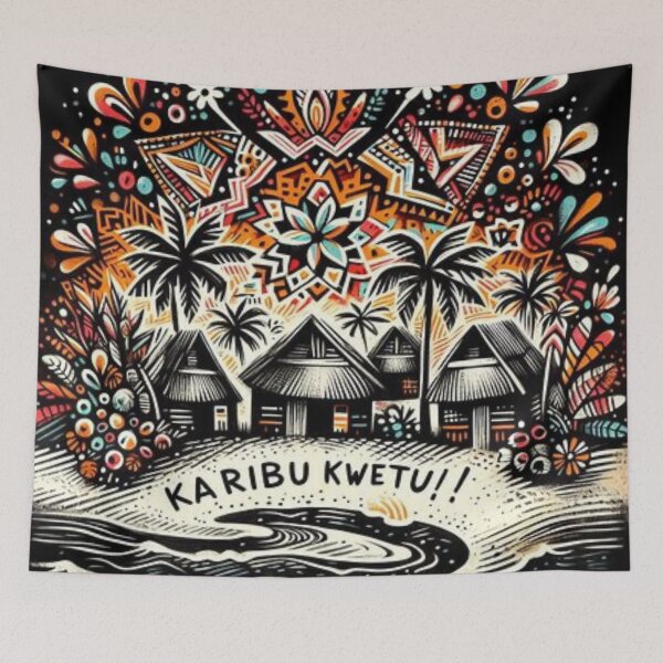 Item preview, Karibu Kwetu! designed and sold by Shs-Kenya.