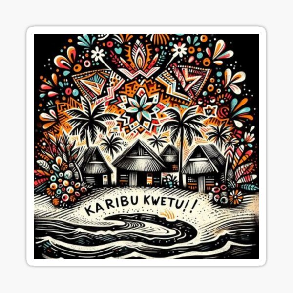 Item preview, Karibu Kwetu! designed and sold by Shs-Kenya.