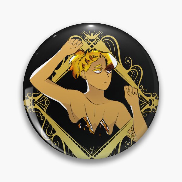 Item preview, CRYSTAL AGE PIN - Andalusite designed and sold by shimashimamom.
