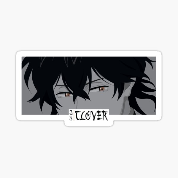 Item preview, Clover Anime Eyes Monochrome Japanese Cozy Manga designed and sold by Otakurypto.