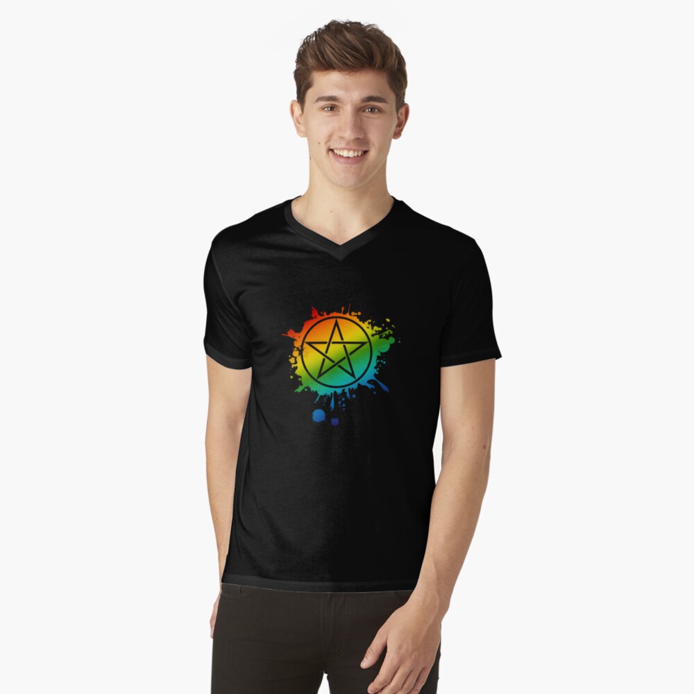 Item preview, V-Neck T-Shirt designed and sold by hjalte81.
