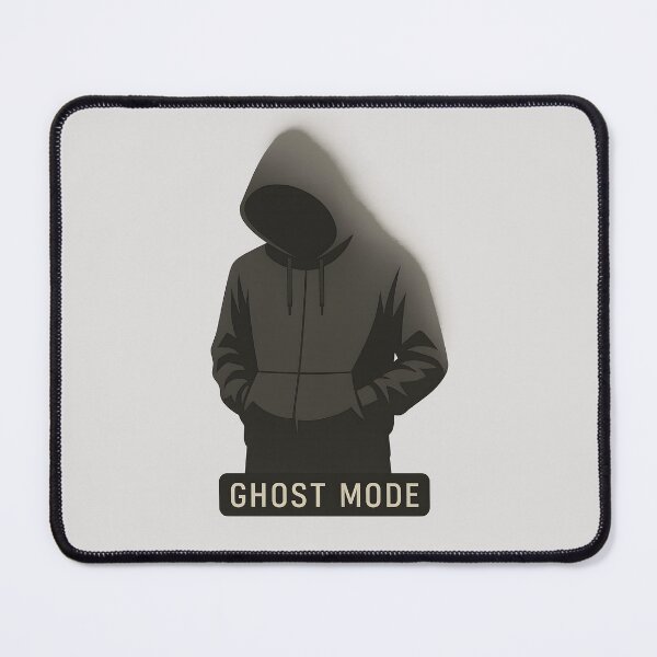 Item preview, Invisible Hoodie – Neon Glitch Ghost Mode Design designed and sold by Shoot-The-Moon.