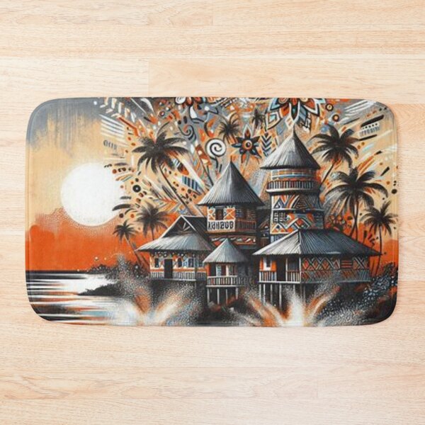 Item preview, The Beach Cabana, African Tribal Art Style  designed and sold by Shs-Kenya.