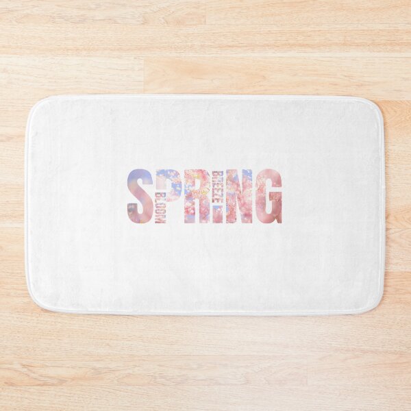 Item preview, Spring Bloom Breeze – Cherry Blossom Text Art designed and sold by Ink on Thread.