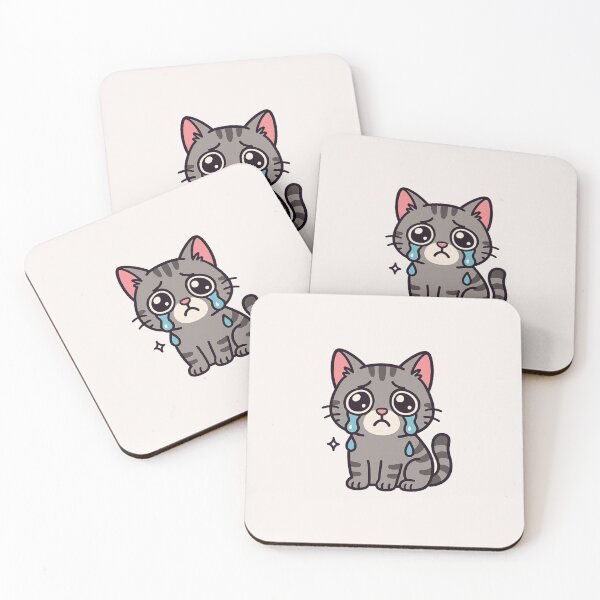 Item preview, Sad Cat Meme Vibes designed and sold by Designeerguy.