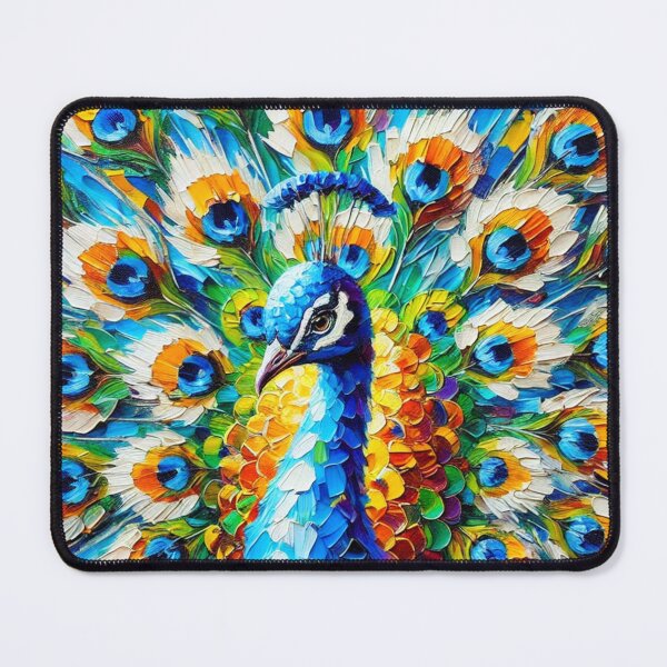 Item preview, Majestic Peacock - digital Acrylic designed and sold by Eric Nagel.