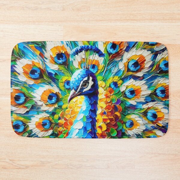 Item preview, Majestic Peacock - digital Acrylic designed and sold by Eric Nagel.