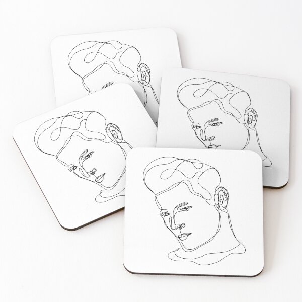 Item preview, Greek Philosopher Face designed and sold by OneLineWithin.