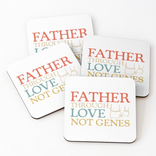 Item preview, Father Through Love Not Genes – Adoptive Stepdad Gift  designed and sold by Breisey.