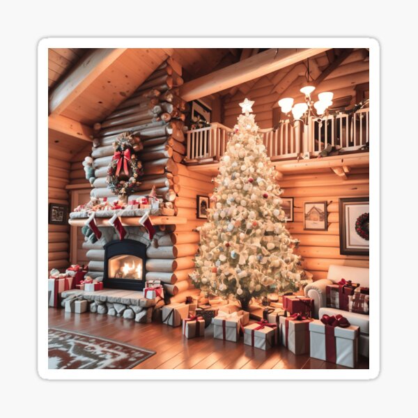 Artikel-Vorschau von Weihnachten in der Blockhütte, designt und verkauft von DesignerChic111.