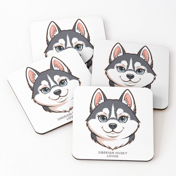 Item preview, Siberian Husky Lover – Adorable and Sassy Cartoon Style designed and sold by PromptYou.