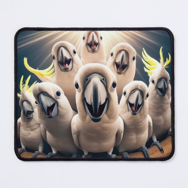 Item preview, Cheeky cockatoos – joy of life on a branch designed and sold by Eric Nagel.