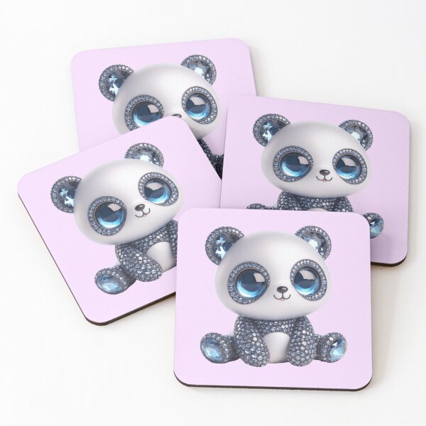 Item preview, Bejeweled Panda 8 designed and sold by PANDALOVEART.