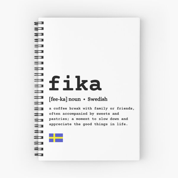 Item preview, Swedish Fika Definition Sweden designed and sold by ScandiPrint.