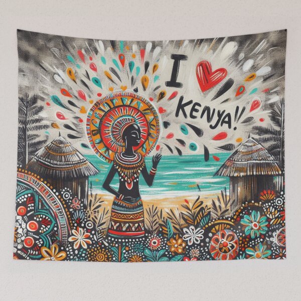 Item preview, I LOVE KENYA! designed and sold by Shs-Kenya.