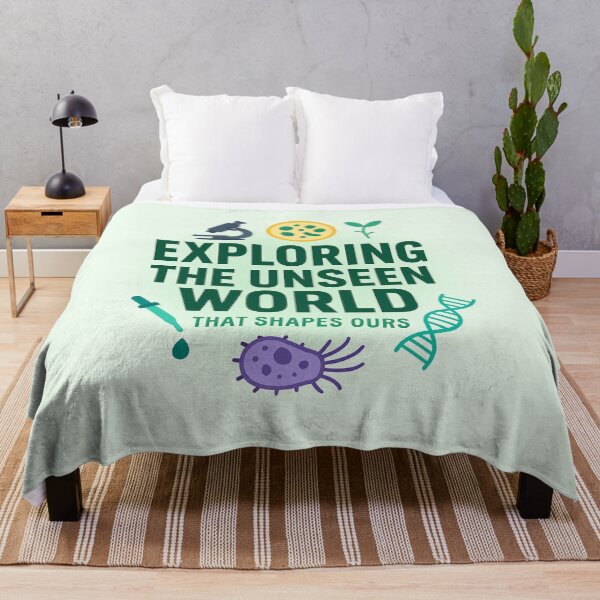 Item preview, Exploring the Unseen World That Shapes Ours – Funny Microbiologist Gift Design designed and sold by WorkBuddyGifts.