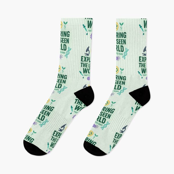 Item preview, Exploring the Unseen World That Shapes Ours – Funny Microbiologist Gift Design designed and sold by WorkBuddyGifts.