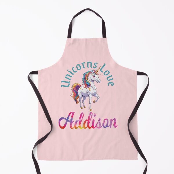 Item preview, Unicorns Love Addison designed and sold by ComicKitsch.