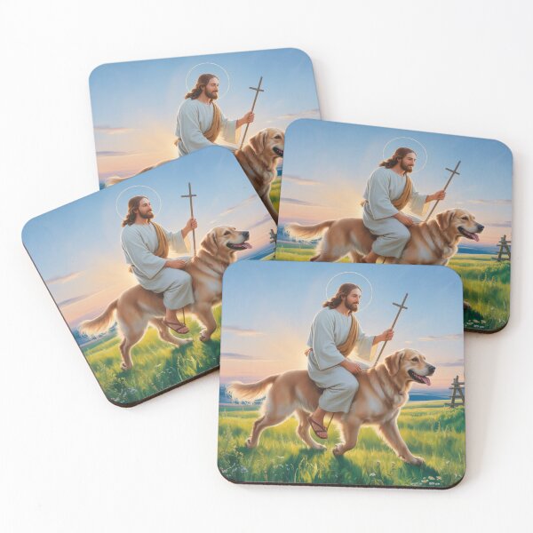 Item preview, JESUS ON A DOG designed and sold by Obinne.