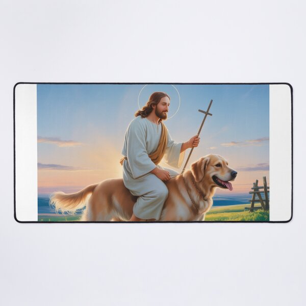 Item preview, JESUS ON A DOG designed and sold by Obinne.