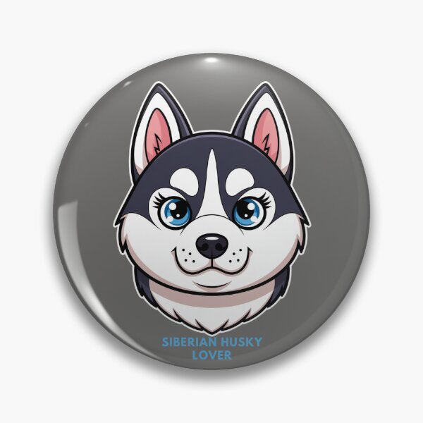 Item preview, Siberian Husky Lover – Adorable and Sassy Cartoon Style designed and sold by PromptYou.