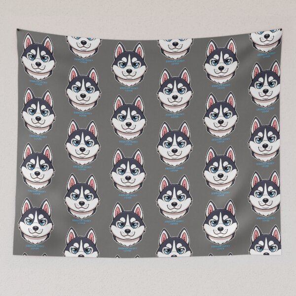 Item preview, Siberian Husky Lover – Adorable and Sassy Cartoon Style designed and sold by PromptYou.