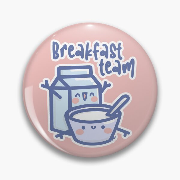 Item preview, Breakfast Team | Kawaii Food Squad Illustration designed and sold by Sugar-Bubbles.