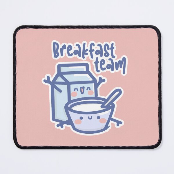 Item preview, Breakfast Team | Kawaii Food Squad Illustration designed and sold by Sugar-Bubbles.