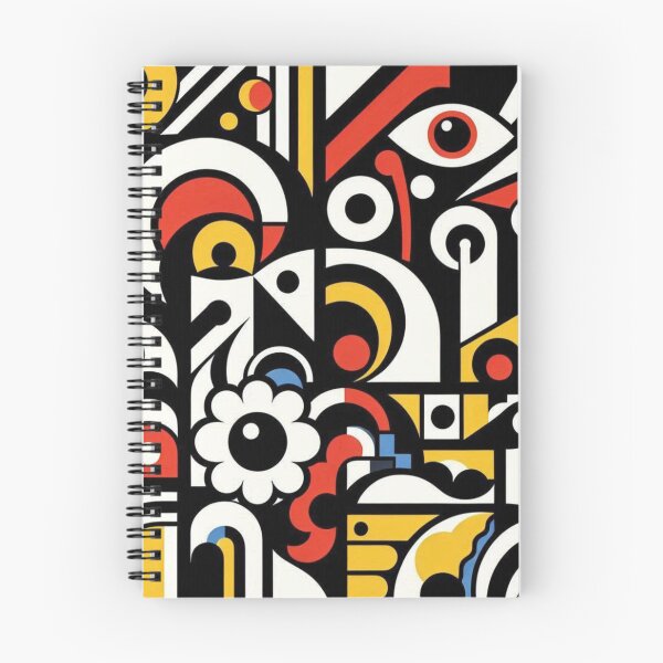 Item preview, "Bold Cubist Art – Fernand Léger Inspired Design" designed and sold by TwoDotsStudio.
