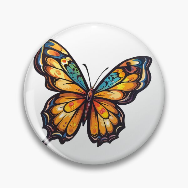 Artikelvorschau, Schmetterling entworfen und verkauft von Stickermagician.