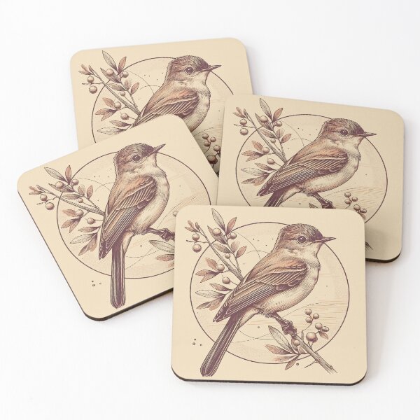 Item preview, Olive-sided Flycatcher 9 designed and sold by theAVIARY7.