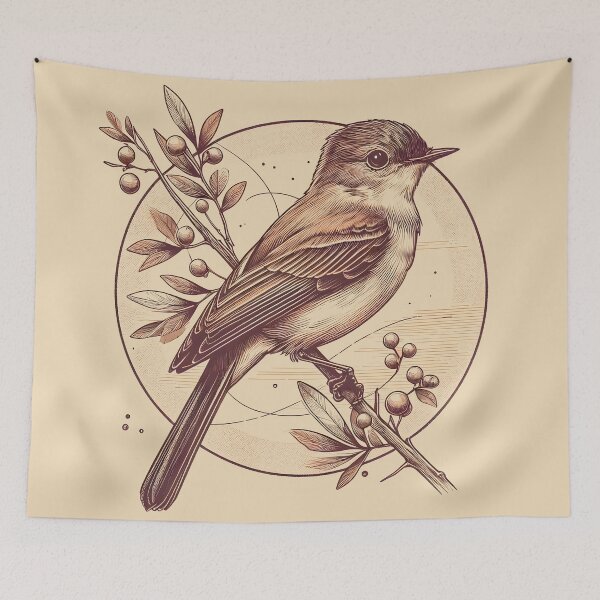 Item preview, Olive-sided Flycatcher 9 designed and sold by theAVIARY7.
