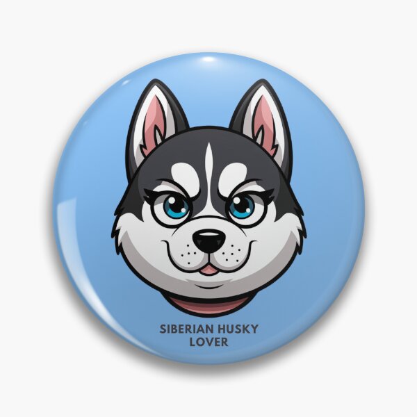 Item preview, Siberian Husky Lover – Adorable and Sassy Cartoon Style designed and sold by PromptYou.