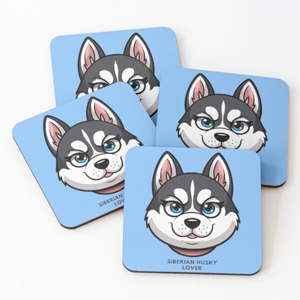 Item preview, Siberian Husky Lover – Adorable and Sassy Cartoon Style designed and sold by PromptYou.