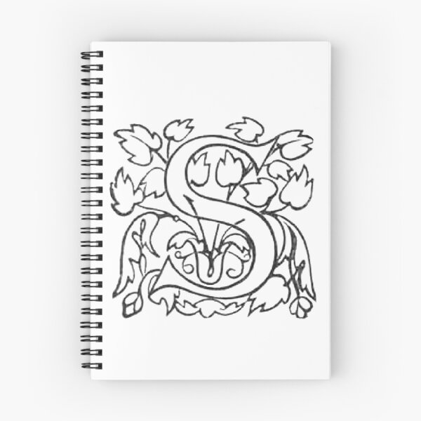 Item preview, Decorative Dropcap Typography Letter S designed and sold by HawthorneFlame.