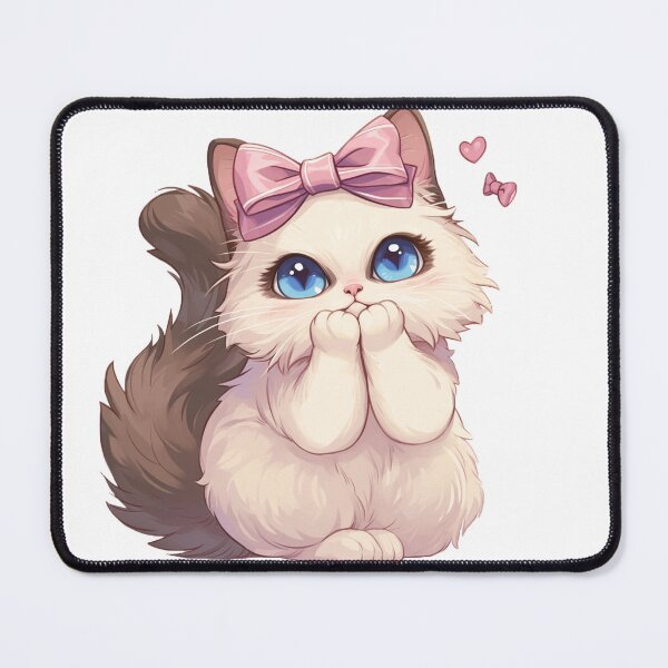 Item preview, Cute cartoon kitten designed and sold by Stickermagician.