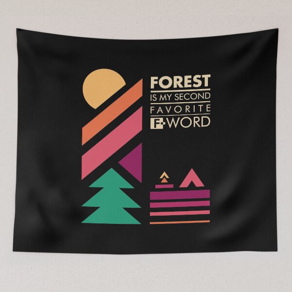 Item preview, Forest Is My Second Favorite F-Word  designed and sold by sachpica.