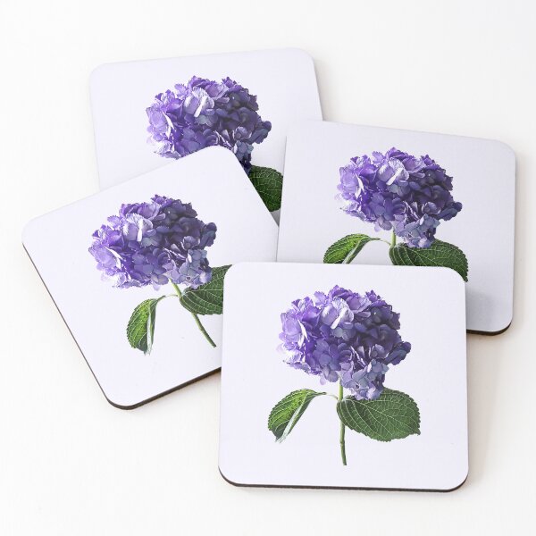 Item preview, Purple Hydrangea With Leaves designed and sold by Susan Savad.