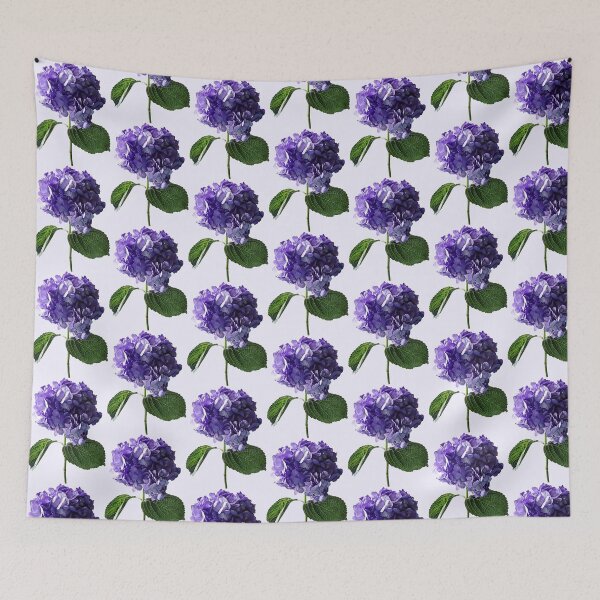 Item preview, Purple Hydrangea With Leaves designed and sold by Susan Savad.