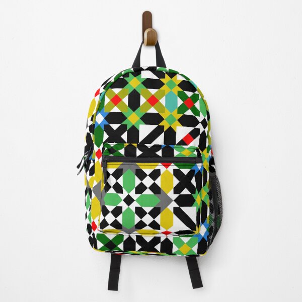 Item preview, Vibrant Multicolored Geometric Mosaic Pattern designed and sold by Tarjiart.