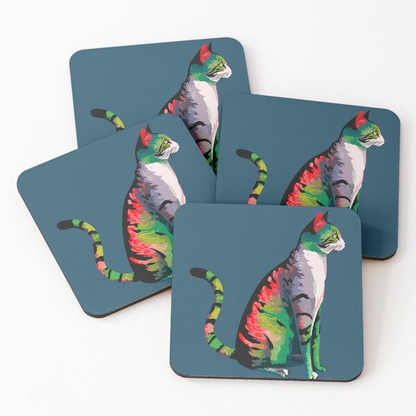 Item preview, watermelon cat designed and sold by Dina Akselrod.