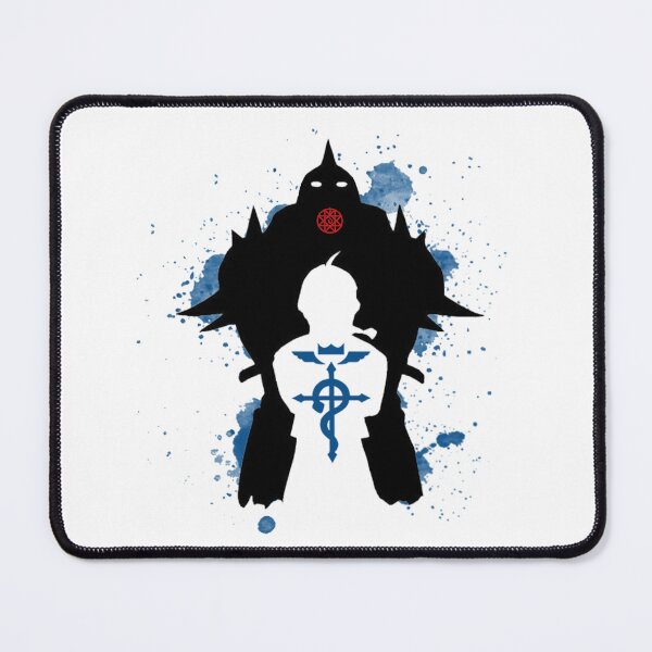 Item preview, Fullmetal Alchemist Brotherhood Silhouette Art – Edward & Alphonse Elric designed and sold by 32BlackRoses.