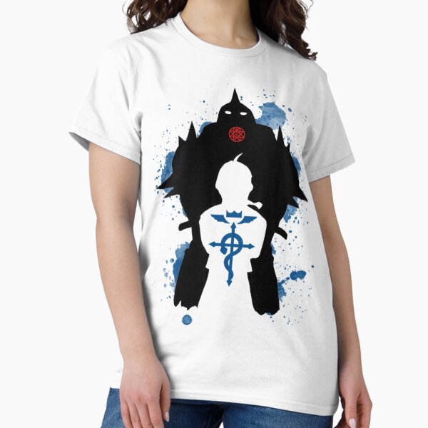 Item preview, Fullmetal Alchemist Brotherhood Silhouette Art – Edward & Alphonse Elric designed and sold by 32BlackRoses.