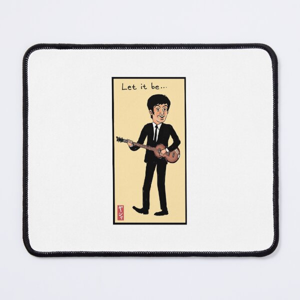 Item preview, Cartoon drawing Sir Paul McCartney on guitar designed and sold by Iasha.